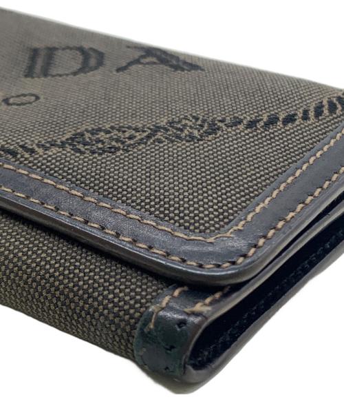 PRADA（プラダ）PRADA (プラダ) 長財布 ブラウンの古着・服飾アイテム