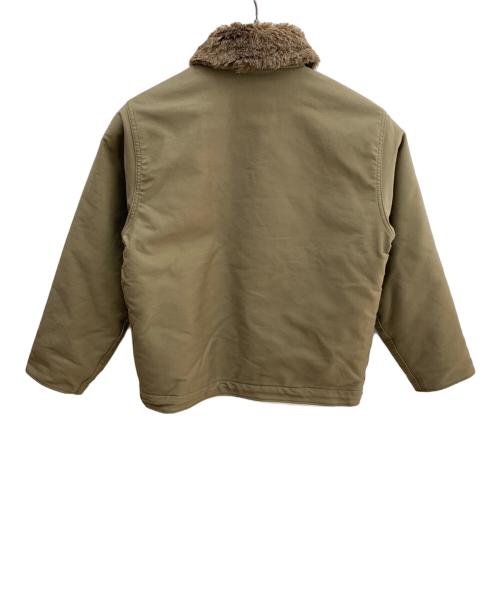 HOUSTON（ヒューストン）HOUSTON (ヒューストン) N-1デッキジャケット カーキ サイズ:34の古着・服飾アイテム