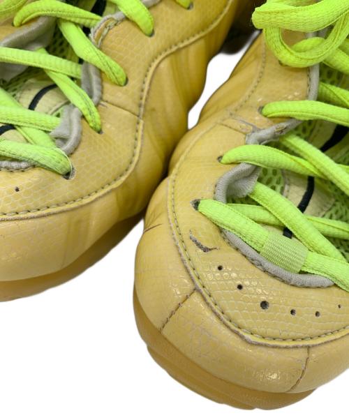 NIKE（ナイキ）NIKE (ナイキ) AIR FOAMPOSITE PRO グリーン×イエロー サイズ:27cmの古着・服飾アイテム