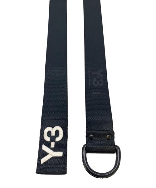 Y-3（ワイスリー）Y-3 (ワイスリー) Dリングベルト ブラックの古着・服飾アイテム