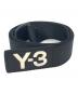 Y-3（ワイスリー）の古着「Dリングベルト」｜ブラック