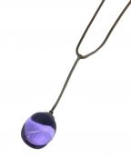 Baccaratバカラ）の古着「ティアドロップネックレス」｜パープル