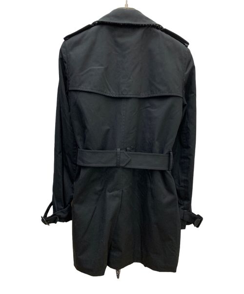 Saint Laurent Paris（サンローランパリ）Saint Laurent Paris (サンローランパリ) トレンチコート ブラック サイズ:Ｍの古着・服飾アイテム