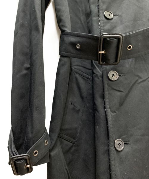 Saint Laurent Paris（サンローランパリ）Saint Laurent Paris (サンローランパリ) トレンチコート ブラック サイズ:Ｍの古着・服飾アイテム