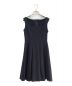 FOXEY NEWYORK（フォクシーニューヨーク）の古着「ノースリーブワンピース」｜ネイビー
