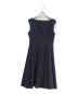 FOXEY NEWYORK (フォクシーニューヨーク) ノースリーブワンピース ネイビー サイズ:Ｍ：7000円