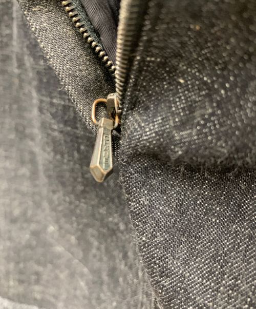 CHANEL（シャネル）CHANEL (シャネル) デニム切替スカート グレー サイズ:SIZE 36の古着・服飾アイテム