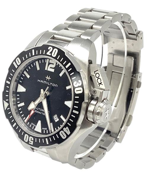 HAMILTON（ハミルトン）HAMILTON (ハミルトン) HAMILTON（ハミルトン）カーキ オープンウォーター H776050　 ブラックの古着・服飾アイテム