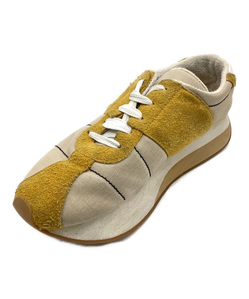 MARNI（マルニ）MARNI (マルニ) スニーカー ベージュ×イエロー サイズ:44の古着・服飾アイテム
