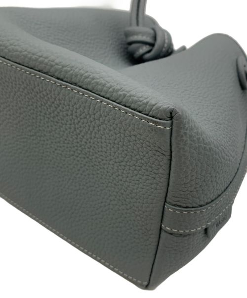 VASIC（ヴァジック）VASIC (ヴァジック) 巾着ハンドバッグ スカイブルーの古着・服飾アイテム