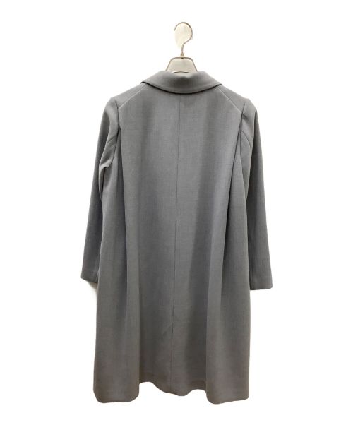 CLANE（クラネ）CLANE (クラネ) Back Double Tuck Coat グレー サイズ:1の古着・服飾アイテム