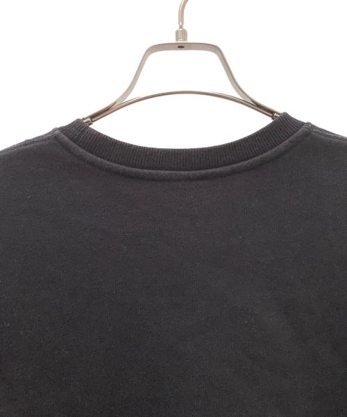 DIESEL（ディーゼル）DIESEL (ディーゼル) クルーネックスウェット ブラック サイズ:Ｍの古着・服飾アイテム