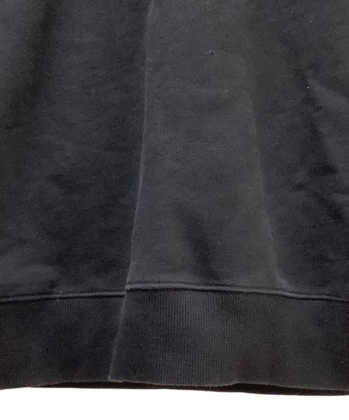 DIESEL（ディーゼル）DIESEL (ディーゼル) クルーネックスウェット ブラック サイズ:Ｍの古着・服飾アイテム
