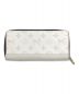 LOUIS VUITTON (ルイ ヴィトン) ジッピーウォレット・ヴェルティカル グレー：45000円