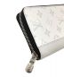 中古・古着 LOUIS VUITTON (ルイ ヴィトン) ジッピーウォレット・ヴェルティカル グレー：45000円