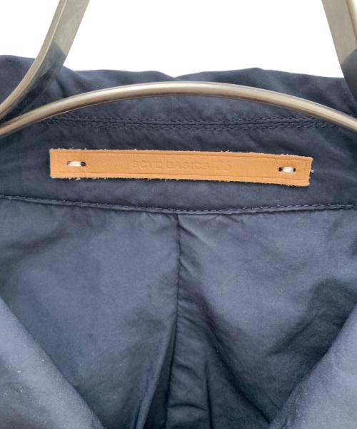 SCYEBASICS（サイベーシックス）SCYEBASICS (サイベーシックス) ナイロンコート ネイビー サイズ:36の古着・服飾アイテム