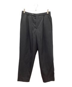 中古・古着通販】lownn (ローン) ウールパンツ ブラック サイズ:46