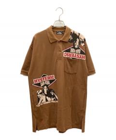 HYSTERIC GLAMOUR バックプリント ヒスガール ポロ　Sサイズ 中古・古着通販】Hysteric Glamour (ヒステリックグラマー) BAD GIRL