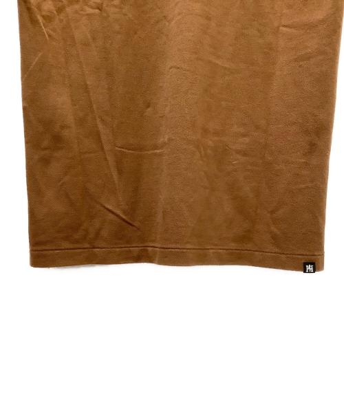 Hysteric Glamour（ヒステリックグラマー）Hysteric Glamour (ヒステリックグラマー) BAD GIRLプリントビッグポロシャツ ブラウン サイズ:Ｍの古着・服飾アイテム