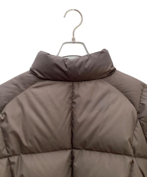 Diaspora Skateboards（ディアスポラスケートボードズ）Diaspora skateboards (ディアスポラスケートボードズ) Warped Grid Down Jacket ブラウン サイズ:XLの古着・服飾アイテム