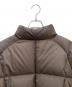 中古・古着 Diaspora skateboards (ディアスポラスケートボードズ) Warped Grid Down Jacket ブラウン サイズ:XL：30000円