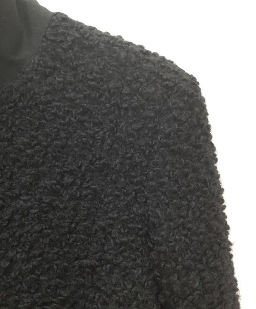 VERSUS VERSACE（ヴェルサス ヴェルサーチェ）VERSUS VERSACE (ヴェルサス ヴェルサーチェ) スタンドカラーコート ブラック サイズ:40の古着・服飾アイテム