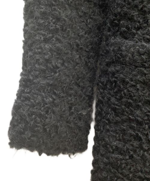 VERSUS VERSACE（ヴェルサス ヴェルサーチェ）VERSUS VERSACE (ヴェルサス ヴェルサーチェ) スタンドカラーコート ブラック サイズ:40の古着・服飾アイテム