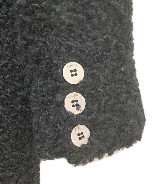 VERSUS VERSACE（ヴェルサス ヴェルサーチェ）VERSUS VERSACE (ヴェルサス ヴェルサーチェ) スタンドカラーコート ブラック サイズ:40の古着・服飾アイテム