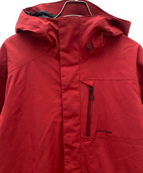 VOLCOM（ボルコム）VOLCOM (ボルコム) ナイロンジャケット レッド サイズ:Mの古着・服飾アイテム