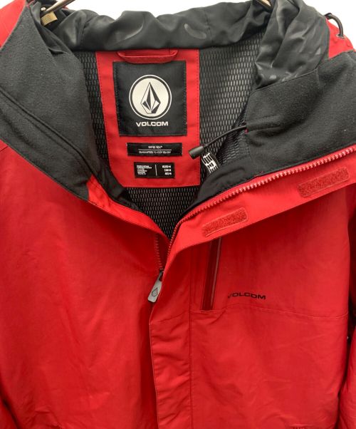 VOLCOM（ボルコム）VOLCOM (ボルコム) ナイロンジャケット レッド サイズ:Mの古着・服飾アイテム