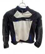 YAMAHAヤマハ）の古着「モータースポーツ プロテクタージャケット」｜ブルー×ホワイト×ブラック