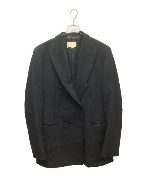 yoko sakamoto（ヨーコサカモト）YOKO SAKAMOTO (ヨーコ サカモト) ダブルブレストコート ブラック サイズ:Sの古着・服飾アイテム
