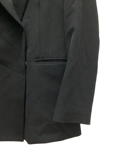 yoko sakamoto（ヨーコサカモト）YOKO SAKAMOTO (ヨーコ サカモト) ダブルブレストコート ブラック サイズ:Sの古着・服飾アイテム