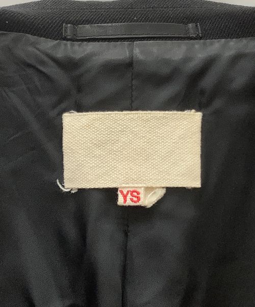yoko sakamoto（ヨーコサカモト）YOKO SAKAMOTO (ヨーコ サカモト) ダブルブレストコート ブラック サイズ:Sの古着・服飾アイテム
