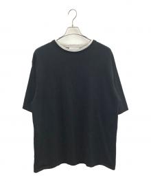 MARKA（マーカ）の古着「Layered Tee」｜ブラック