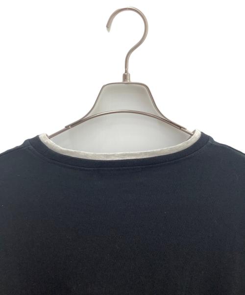 MARKA（マーカ）MARKA (マーカ) Layered Tee ブラック サイズ:Ｍの古着・服飾アイテム