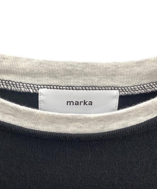 MARKA（マーカ）MARKA (マーカ) Layered Tee ブラック サイズ:Ｍの古着・服飾アイテム