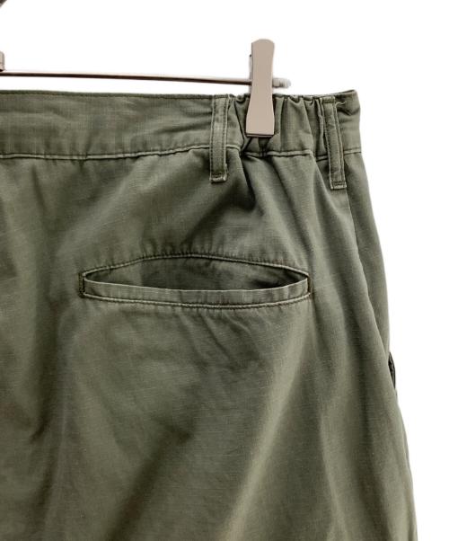 ALPHA（アルファ）ALPHA (アルファ) ALPHA(アルファ)カーキ―パンツ サイドジップカーゴパンツ TB1075 グリーン サイズ:XLの古着・服飾アイテム