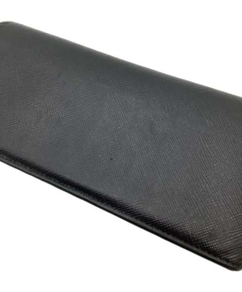 PRADA（プラダ）PRADA (プラダ) 長財布 ブラックの古着・服飾アイテム