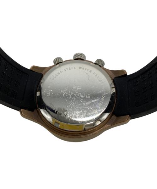 Folli Follie（フォリフォリ）Folli Follie (フォリフォリ) 腕時計 カーキの古着・服飾アイテム