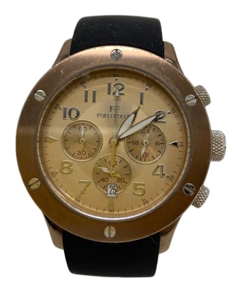 Folli Follie（フォリフォリ）Folli Follie (フォリフォリ) 腕時計 カーキの古着・服飾アイテム