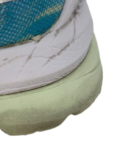 HOKAONEONE（ホカオネオネ）HOKAONEONE (ホカオネオネ) HOKAONEONE(ホカオネオネ)MACH ブルー×ホワイト サイズ:26.5cmの古着・服飾アイテム