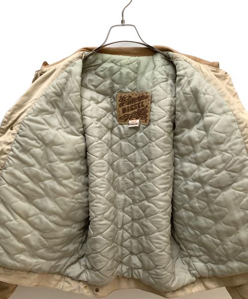 DIESEL（ディーゼル）DIESEL (ディーゼル) ブルゾン ベージュ サイズ:Ｍの古着・服飾アイテム