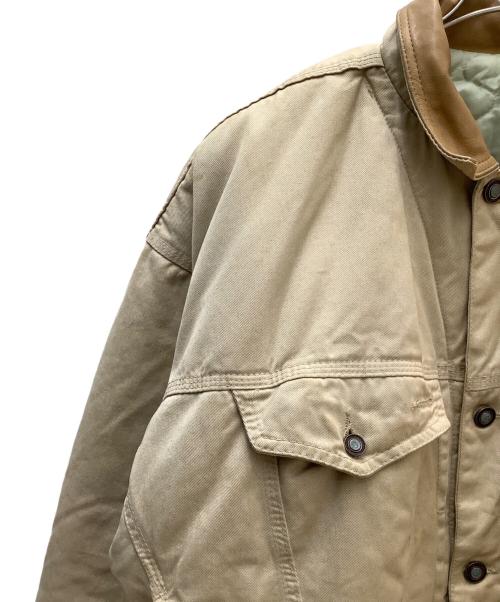 DIESEL（ディーゼル）DIESEL (ディーゼル) ブルゾン ベージュ サイズ:Ｍの古着・服飾アイテム