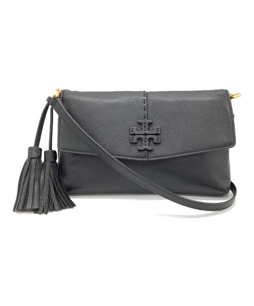 TORY BURCH（トリーバーチ）TORY BURCH (トリーバーチ) ショルダーバッグ ブラックの古着・服飾アイテム