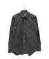 CDG（シーディージー）の古着「ポルカドットシャツ」｜ブラック×ホワイト