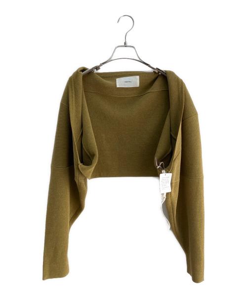 TODAYFUL（トゥデイフル）TODAYFUL (トゥデイフル) ボレロカーディガン イエロー サイズ:FREE 未使用品の古着・服飾アイテム