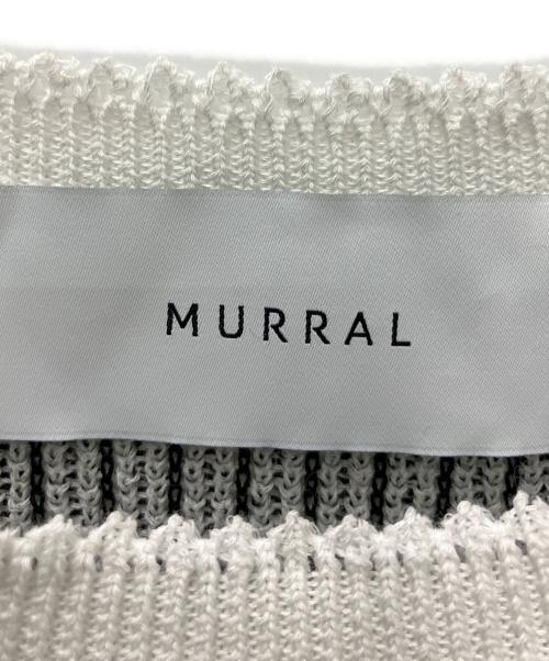 MURRAL（ミューラル）MURRAL (ミューラル) ミルフィーユニット グレー×ホワイト サイズ:Ｓの古着・服飾アイテム