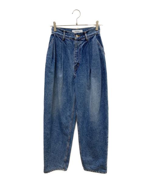 LE CIEL BLEU（ルシェルブルー）LE CIEL BLEU (ルシェルブルー) デニムパンツTailored Peg Jeans（テーラードペグジーンズ インディゴ サイズ:34の古着・服飾アイテム