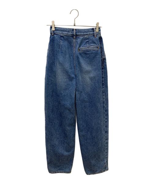 LE CIEL BLEU（ルシェルブルー）LE CIEL BLEU (ルシェルブルー) デニムパンツTailored Peg Jeans（テーラードペグジーンズ インディゴ サイズ:34の古着・服飾アイテム